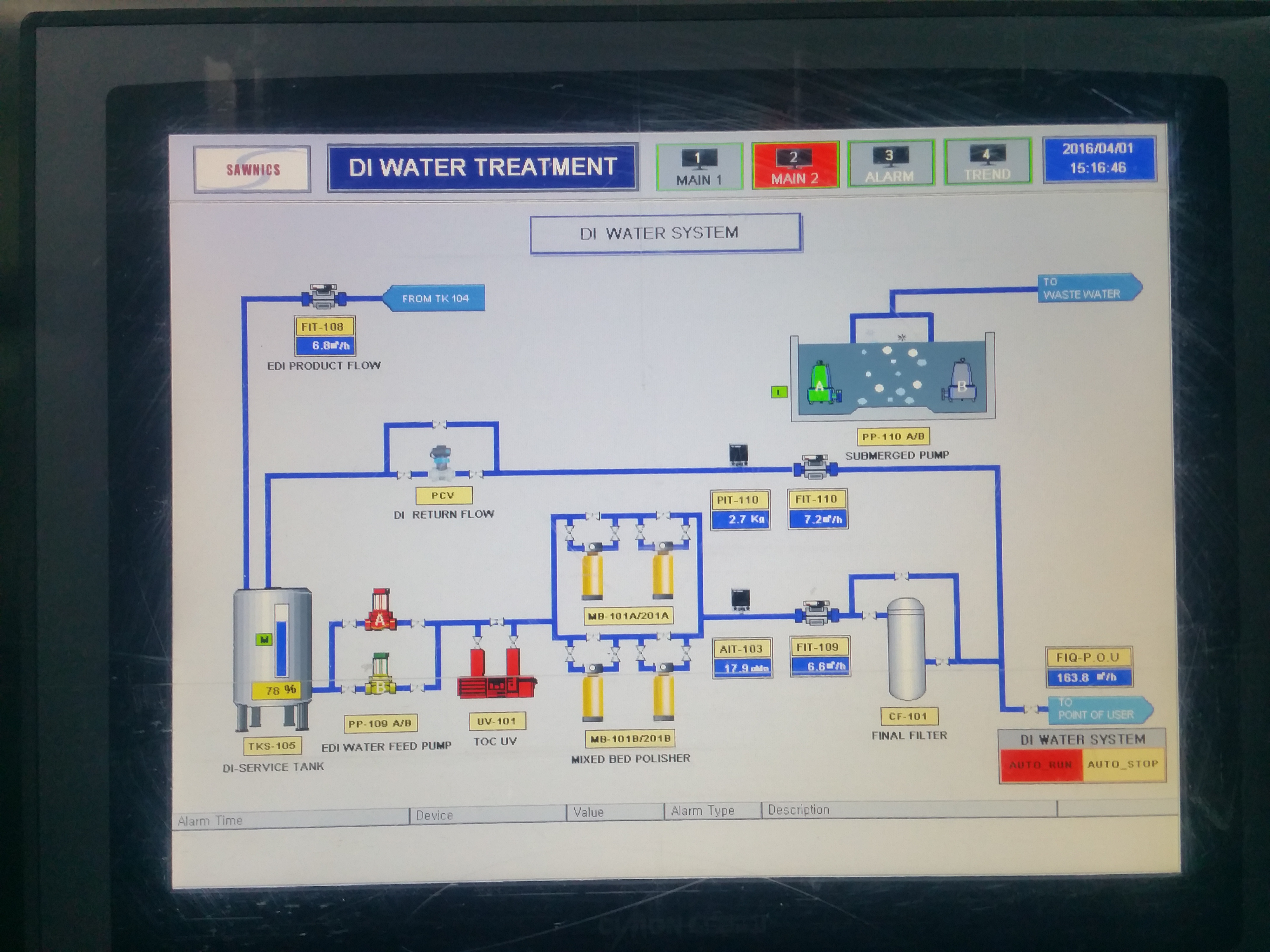 쏘닉스 DI WATER SYSTEM